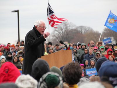 Bernie Sanders Campaigns in Madison