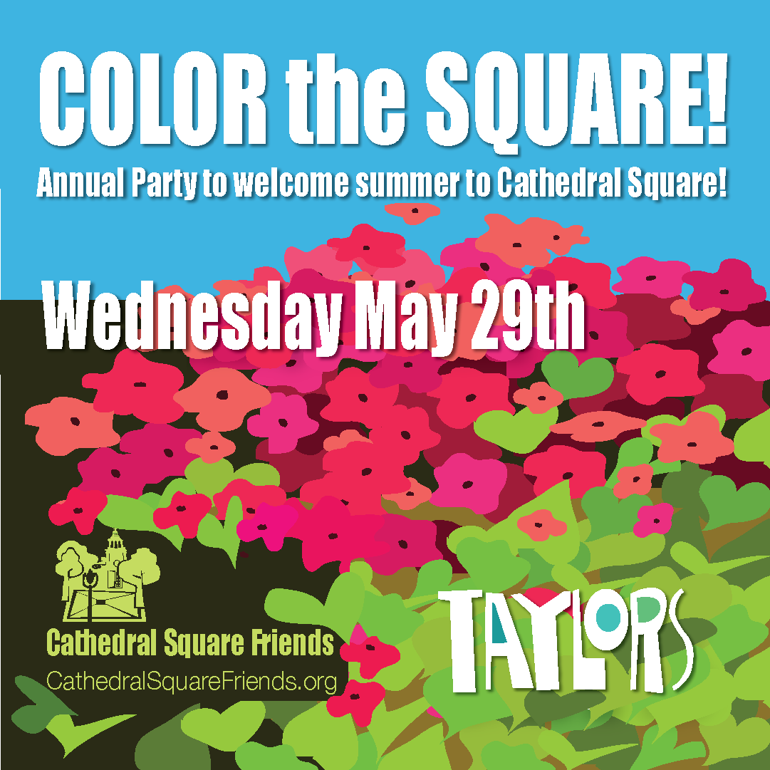 Annual Party to Welcome Summer to Cathedral Square!
