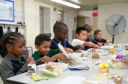 Students eating lunch. Photo from MPS.