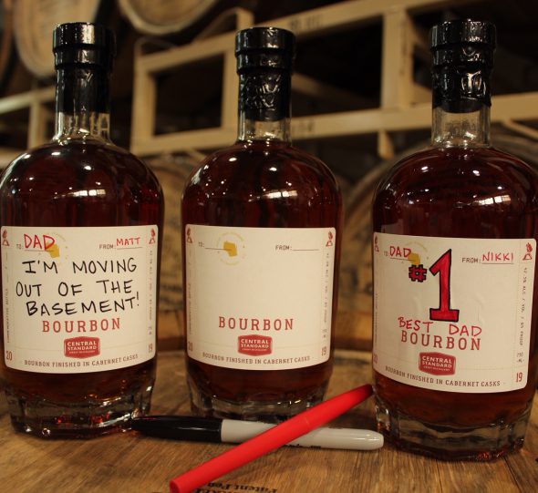 All New Name Your Own Bourbon for Father’s Day. Photo courtesy of Central Standard Craft Distillery.