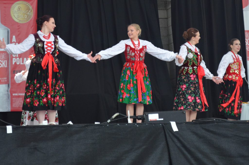 Polish folk dancing. Photo by Jack Fennimore.