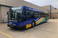 A Milwaukee County Transit System (MCTS) bus from Gillig. Photo by Jeramey Jannene.