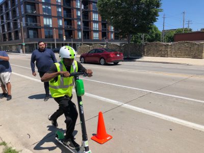 Transportation: Lime Demos Scooters In Advance of Launch
