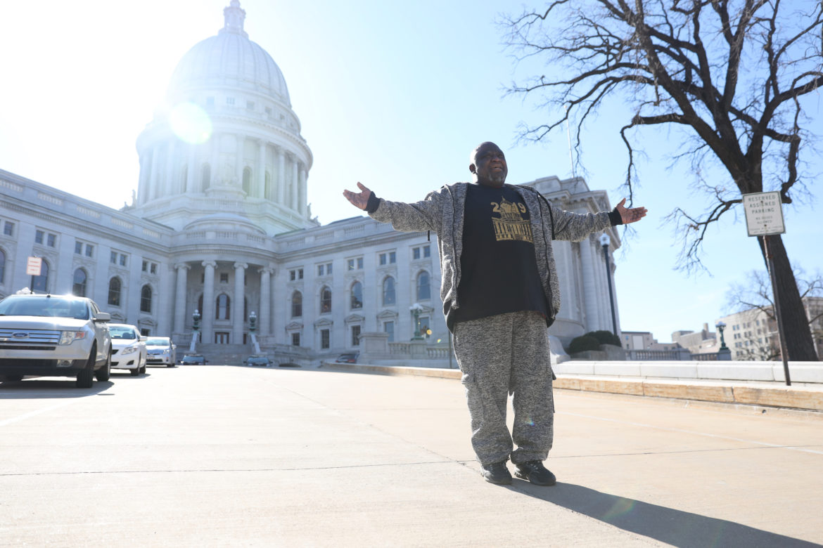 Former prisoner Sylvester Jackson says he is constantly worried about violating terms of his extended supervision. “I go day by day, but it's always in the back of my mind that I can lose everything without even committing a new crime.” So-called crimeless revocations now account for 40% of new admissions in the Wisconsin prison system. Gov. Tony Evers says he wants to end the practice of reincarcerating offenders for rule violations. Photo by Emily Hamer/Wisconsin Watch.