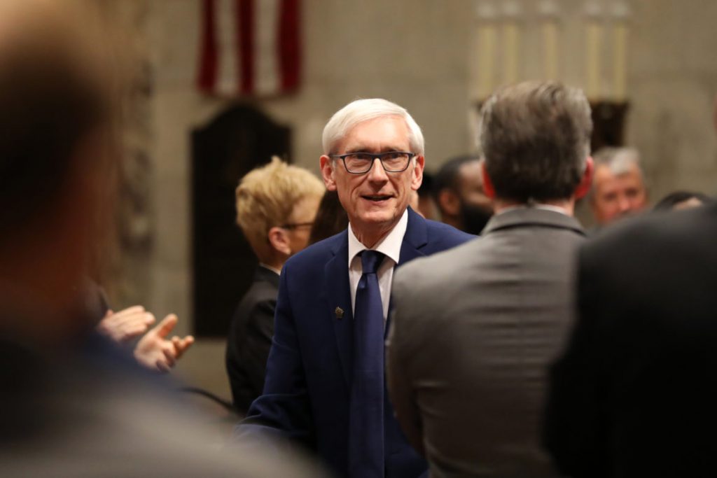 Gov. Tony Evers. File photo by Emily Hamer/Wisconsin Watch.