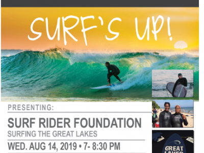 North Point Lighthouse – August 14, 2019 Lecture from the Surfrider Foundation about protecting our waters and surfing