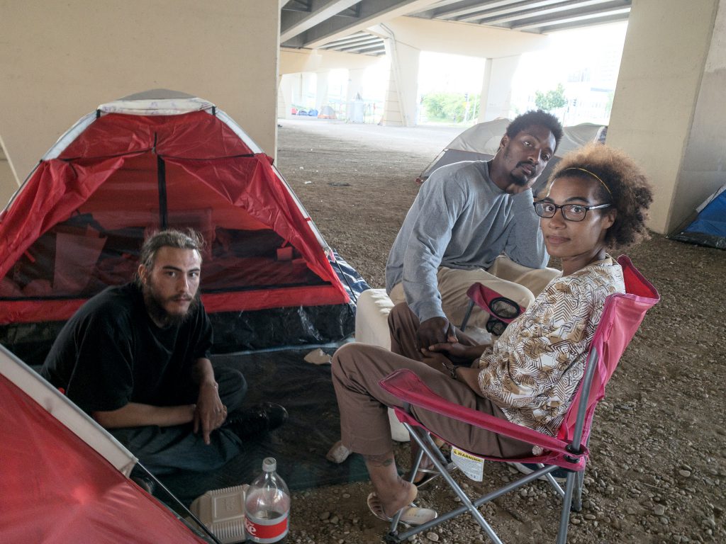 Tent City. Photo by Tom Bamberger.