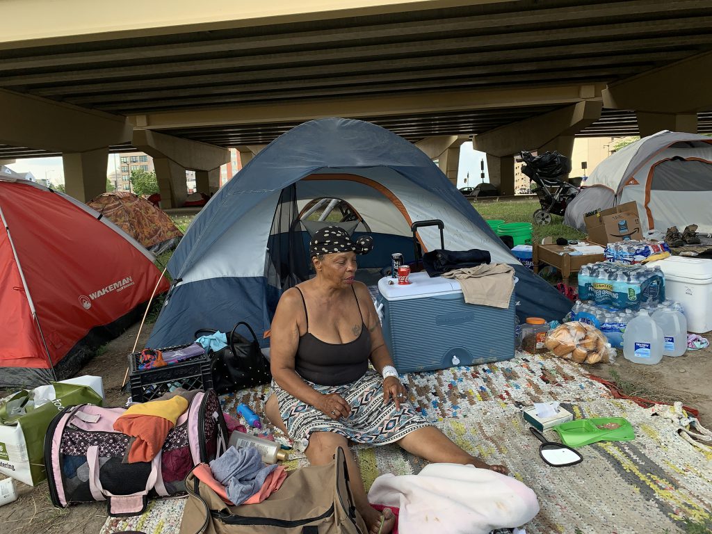 Tent City. Photo by Tom Bamberger.