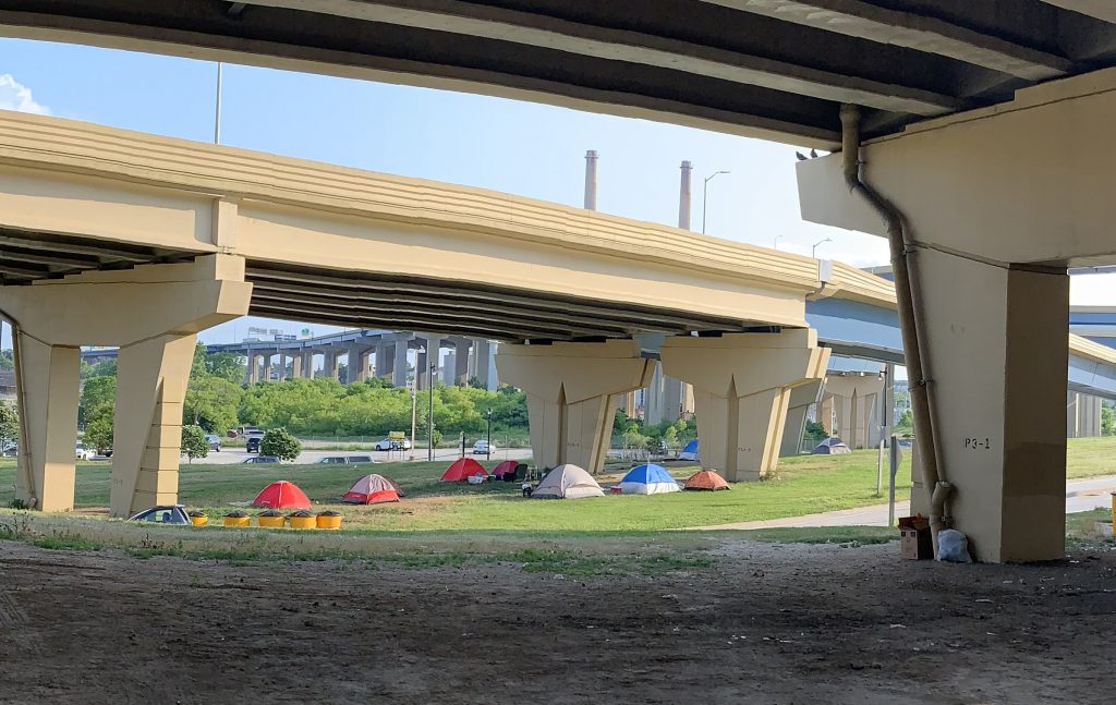 Tent City. Photo by Tom Bamberger.