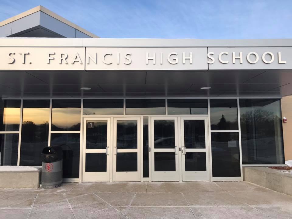 St. Francis High School. Photo from the St. Francis School District.