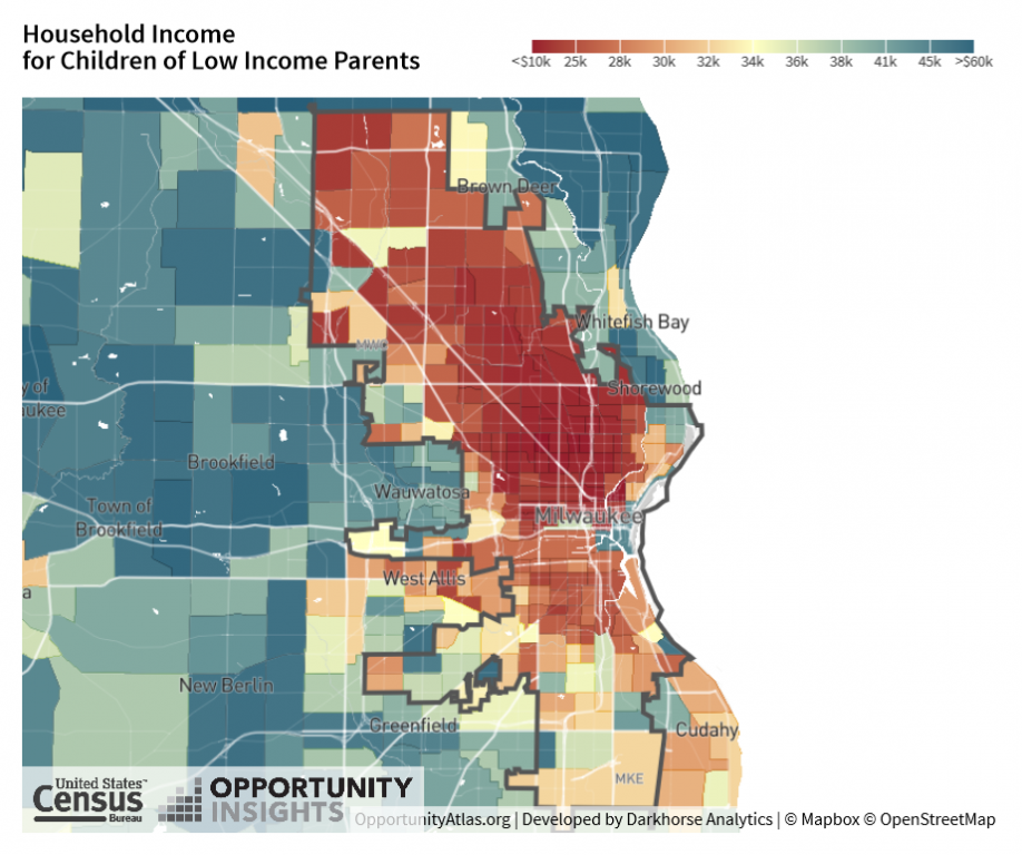 Household Income for Children of Low Income Parents
