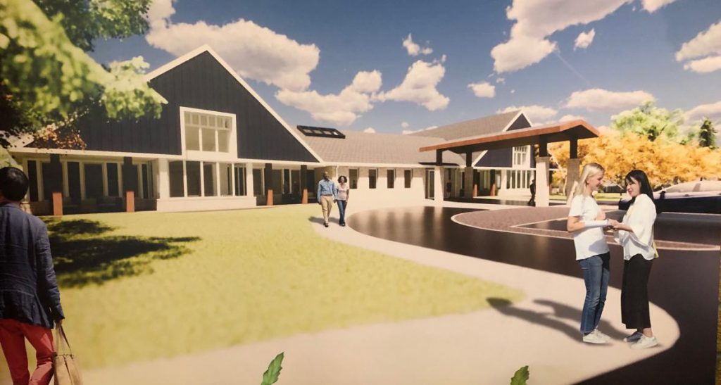 A rendering of the new Kathy’s House the organization is fundraising for. Photo courtesy of Kathy's House.