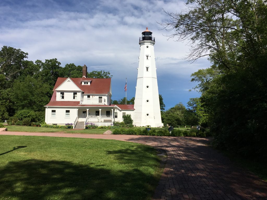 For 33 years, starting in 1874, the operation of the North Point Lighthouse in Lake Park was in the capable hands of an extraordinary woman. Photo by Carl Swanson.