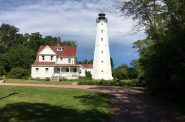 For 33 years, starting in 1874, the operation of the North Point Lighthouse in Lake Park was in the capable hands of an extraordinary woman. Photo by Carl Swanson.