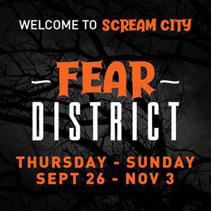 Deer District Transforms Into Fear District From Thursday, Sept. 26 to Sunday, Nov. 3
