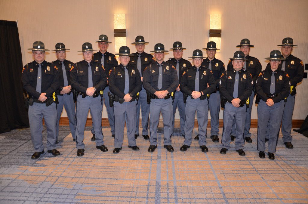 State Patrol Awards. Photo courtesy of WisDOT.