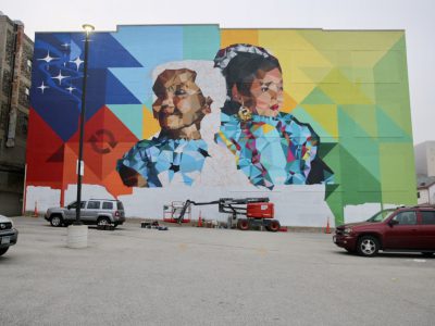 Mauricio Ramirez wraps up large-scale mural on Community Advocates, Inc. building in heart of downtown Milwaukee’s Westown neighborhood