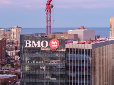 Friday Photos: Signage Goes Up On BMO Tower