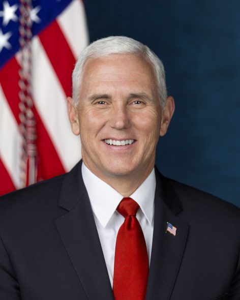 Mike Pence. Official White House Photo by D. Myles Cullen.