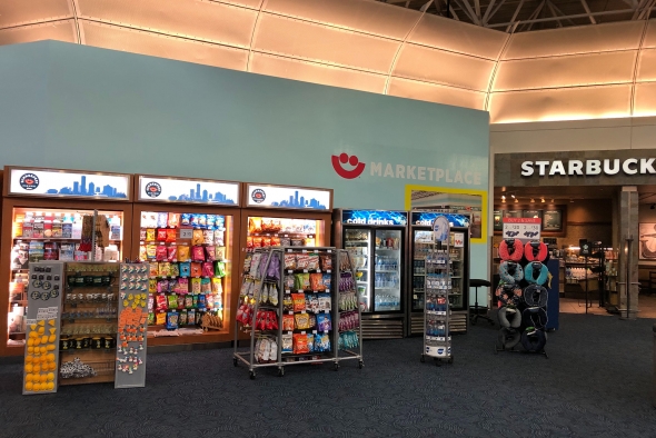 Milwaukee Mitchell International Airport is remodeling or replacing 22 restaurants and shops before the 2020 Democratic Nationa Convention. Photo by Corrinne Hess/WPR.