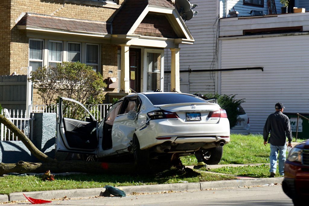 A major accident on Layton Boulevard. Photo by Adam Carr/NNS.
