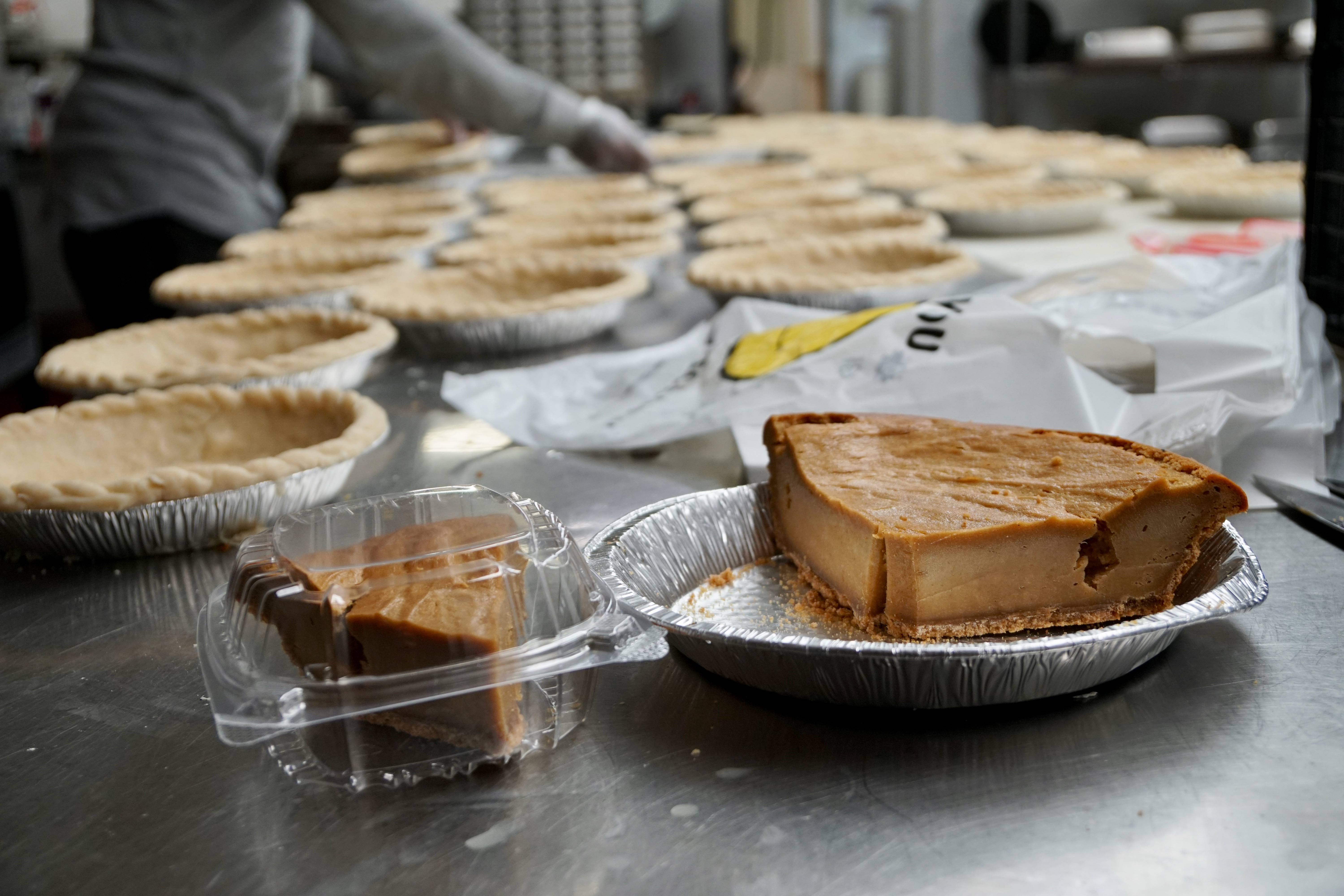 While the bakery normally doesn't take requests, they bent their rule to experiment with a peanut butter pie. The results were so successful, it may soon join the lineup. Photo by Adam Carr/NNS.