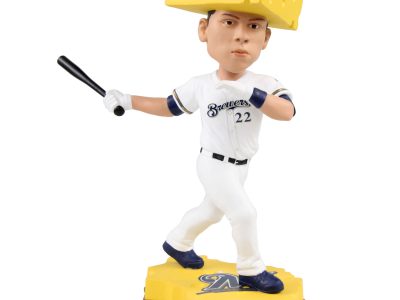 Cheesehead Bobblehead Series Featuring Bucks and Brewers Unveiled