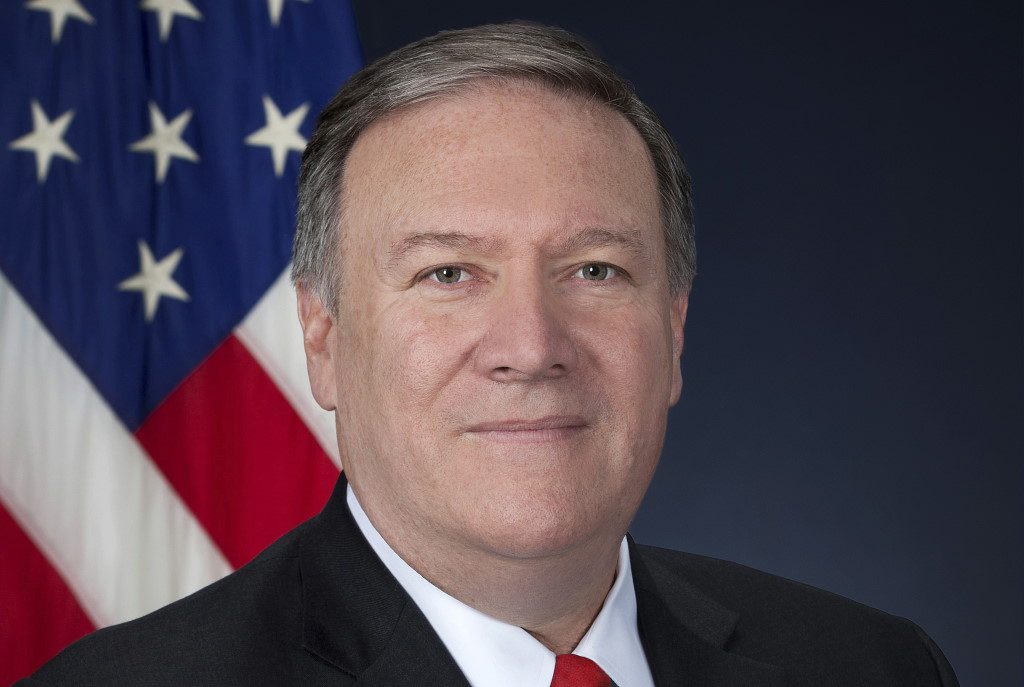 Mike Pompeo. Photo is in the Public Domain.