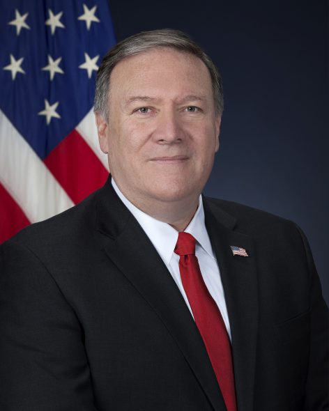 Mike Pompeo. Photo is in the Public Domain.