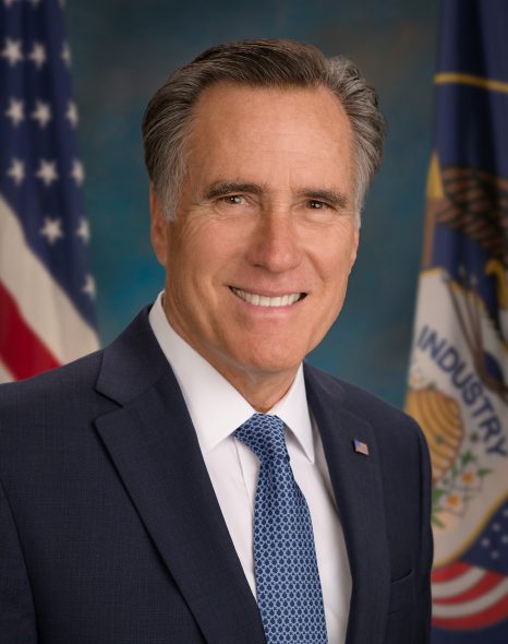 Mitt Romney. Photo is in the Public Domain.