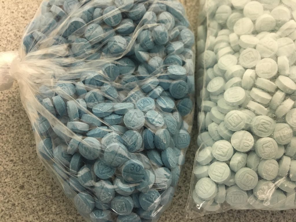 Fentanyl pills. Photo from the DEA.