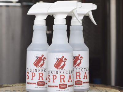 Craft Distillery Produces Disinfectant Spray