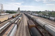 Muskego Yard in the Menomonee Valley. Photo by Jeramey Jannene.