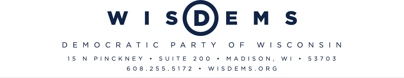 Democratic Party of Wisconsin Statement on Eric Hovde’s RNC Speech