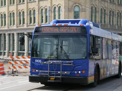 Transportation: Milwaukee Transit Systems To Receive $59 Million From New Bailout Bill