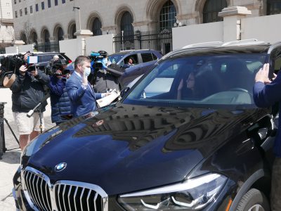 MKE County: New Board Sworn In at a Parking Lot