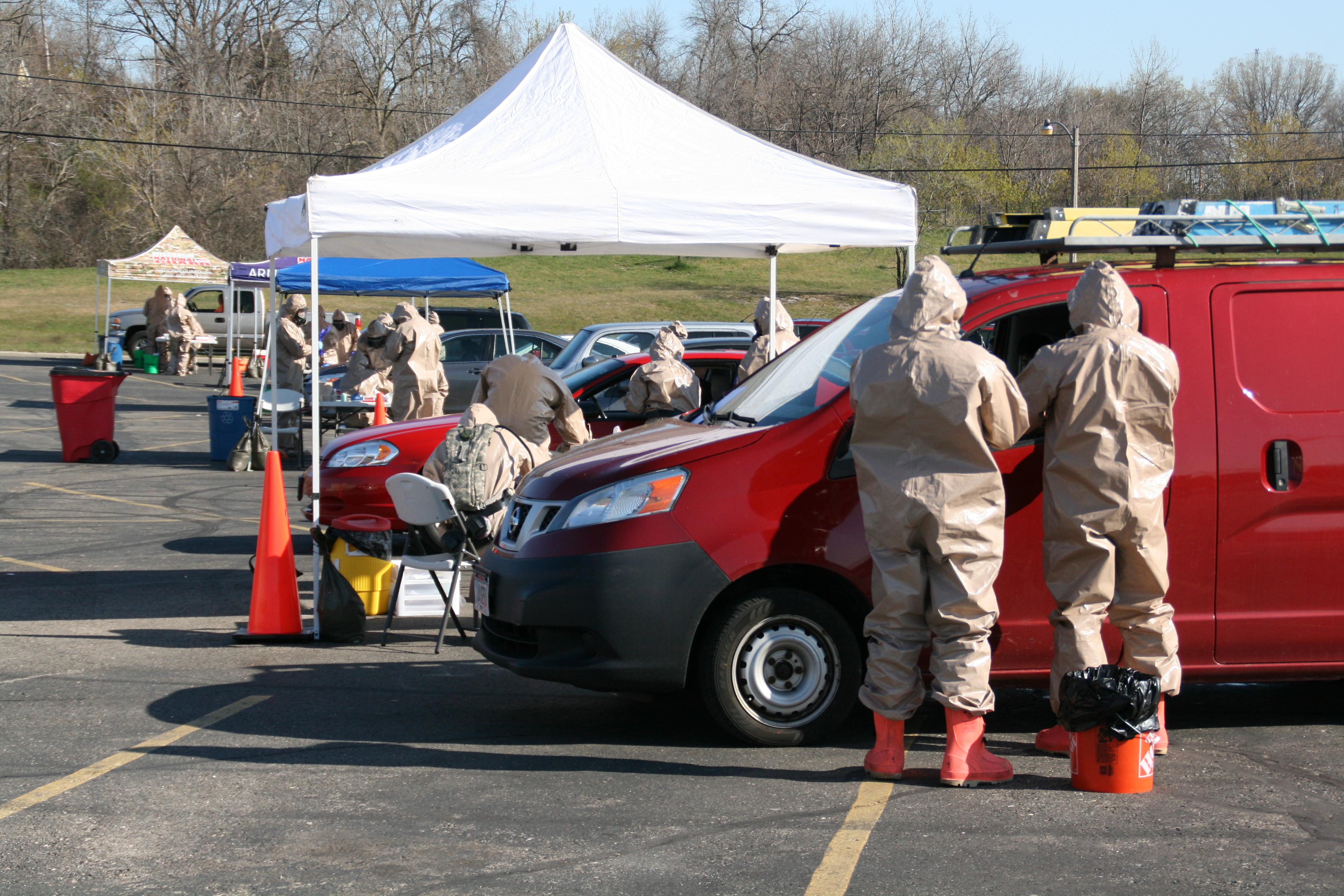 Wisconsin National Guard continues statewide COVID-19 testing this week