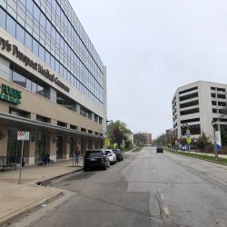 The Prospect Medical Commons and Columbia St. Mary's Hospital. Photo by Jeramey Jannene.