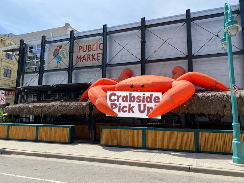 St. Paul Fish Company Crabside Pickup. Photo courtesy of the Milwaukee Public Market.