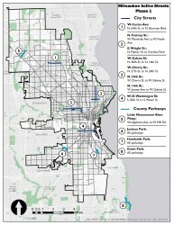 Active Streets Map. Image from the City of Milwaukee.