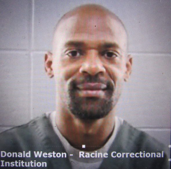Donald Weston, incarcerated within the Racine Correctional Institution. Photo courtesy of Forum For Understanding Prisons.