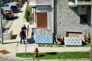 Landlords in Wisconsin could again legally issue eviction notices starting on May 27 — the first step of the eviction filing process. Here, an eviction takes place in Milwaukee’s Burnham Park neighborhood in 2017. Photo by Adam Carr / Milwaukee Neighborhood News Service.