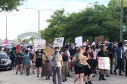 June 6th, 2020 George Floyd protest march. Photo by Jeramey Jannene.