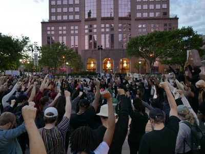 Fourth Night of Protest Begins Peacefully