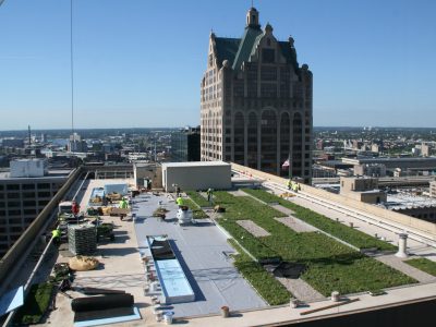 Eyes on Milwaukee: Irgens Installing Highest Green Roof in City