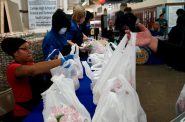 MPS will continue its “Stop, Grab, and Go” lunch program for at least 30 school days as classes remain virtual. Photo by Adam Carr/NNS.