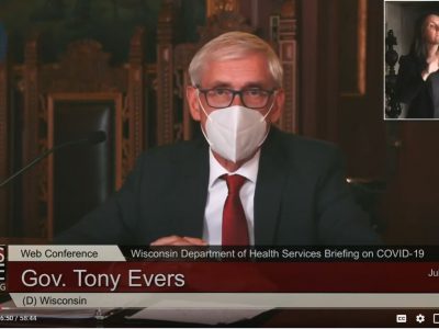 Evers Issues Statewide Mask Mandate