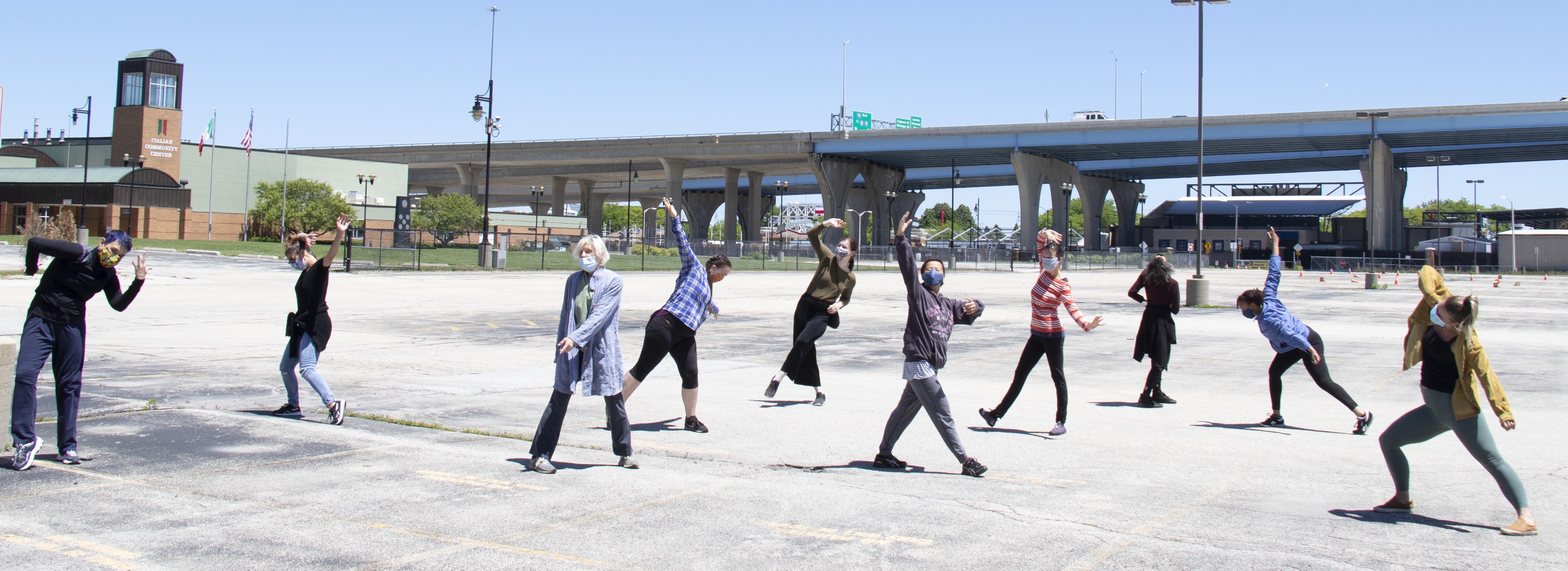 Wild Space Creates Parking Lot Dance #2: On the River