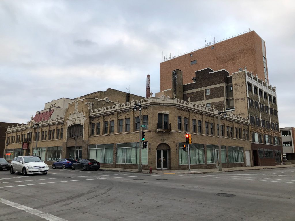 Former Tower Theater at 27th and Wells. Photo by Jeramey Jannene.