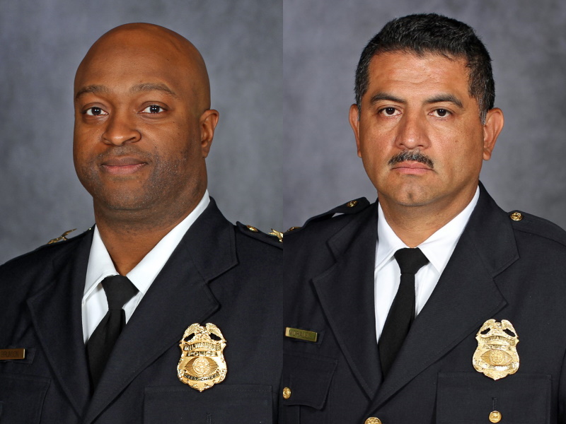 Michael Brunson and Alfonso Morales. Photos from the City of Milwaukee.